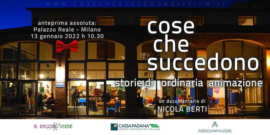 cose che succedono cover eventbrite - Cose che succedono il film: storie di ordinaria animazione - AAA